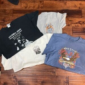 Vintage biker t shirts